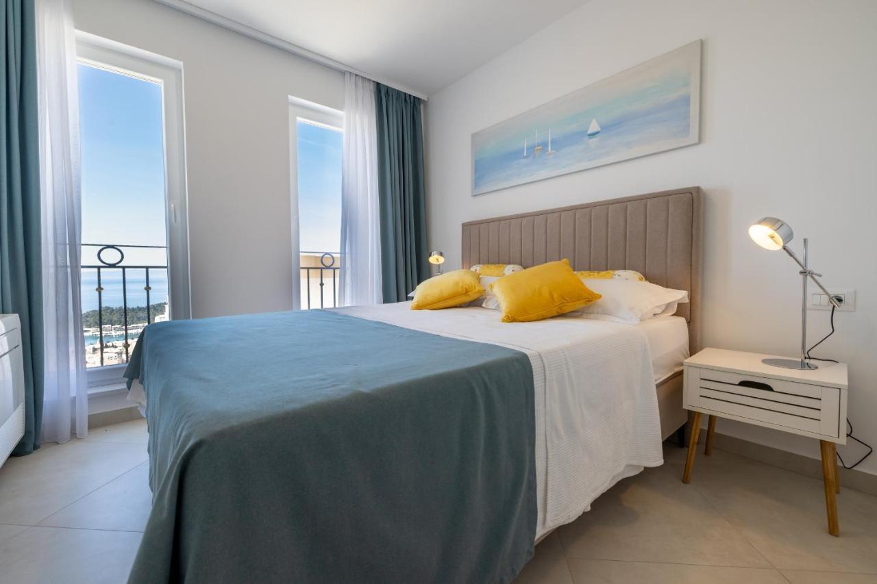 Villa Smaragd - Lapis - Luxury Apartment With Shared Pool Makarska Luaran gambar
