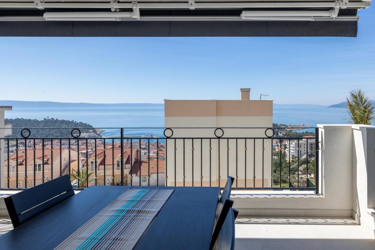 Villa Smaragd - Lapis - Luxury Apartment With Shared Pool Makarska Luaran gambar