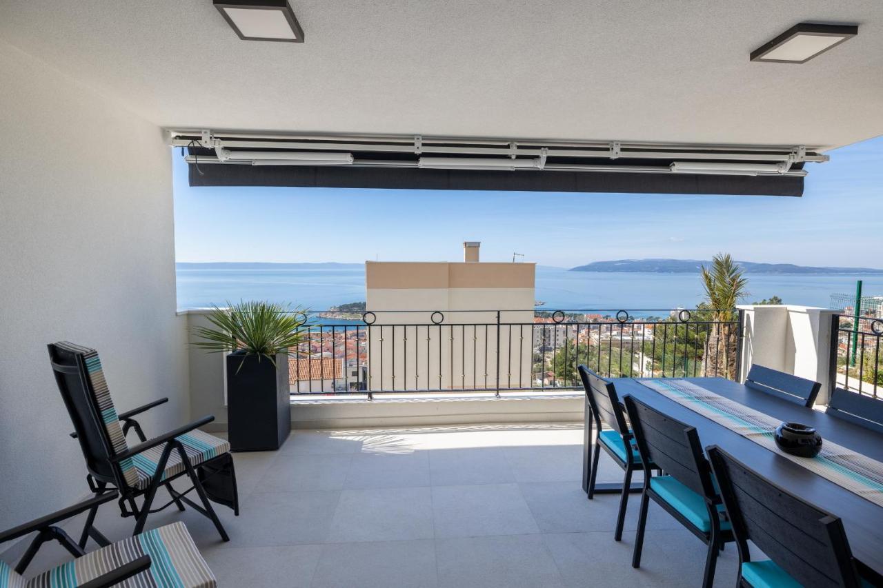 Villa Smaragd - Lapis - Luxury Apartment With Shared Pool Makarska Luaran gambar