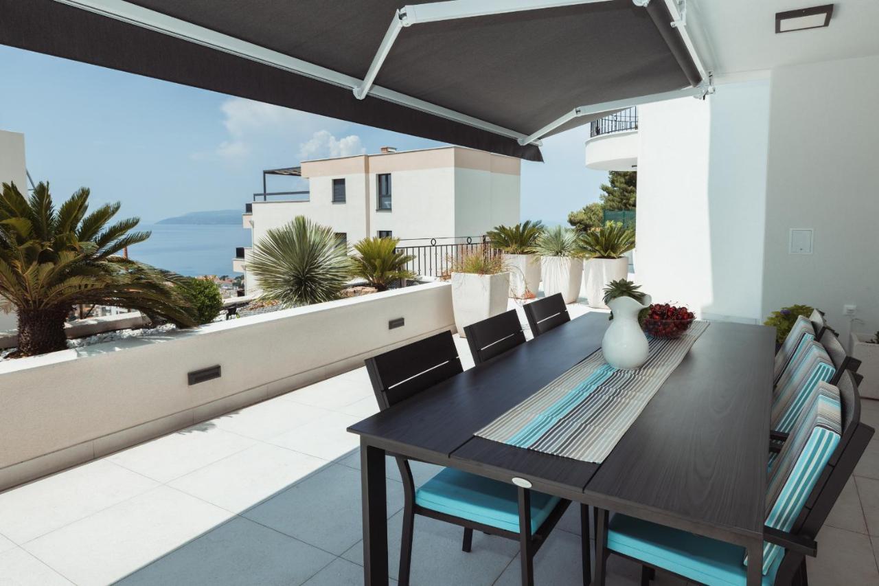 Villa Smaragd - Lapis - Luxury Apartment With Shared Pool Makarska Luaran gambar