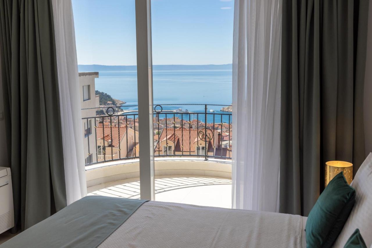 Villa Smaragd - Lapis - Luxury Apartment With Shared Pool Makarska Luaran gambar