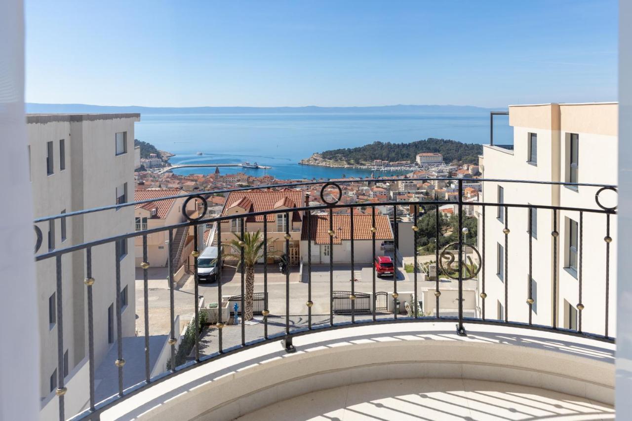 Villa Smaragd - Lapis - Luxury Apartment With Shared Pool Makarska Luaran gambar