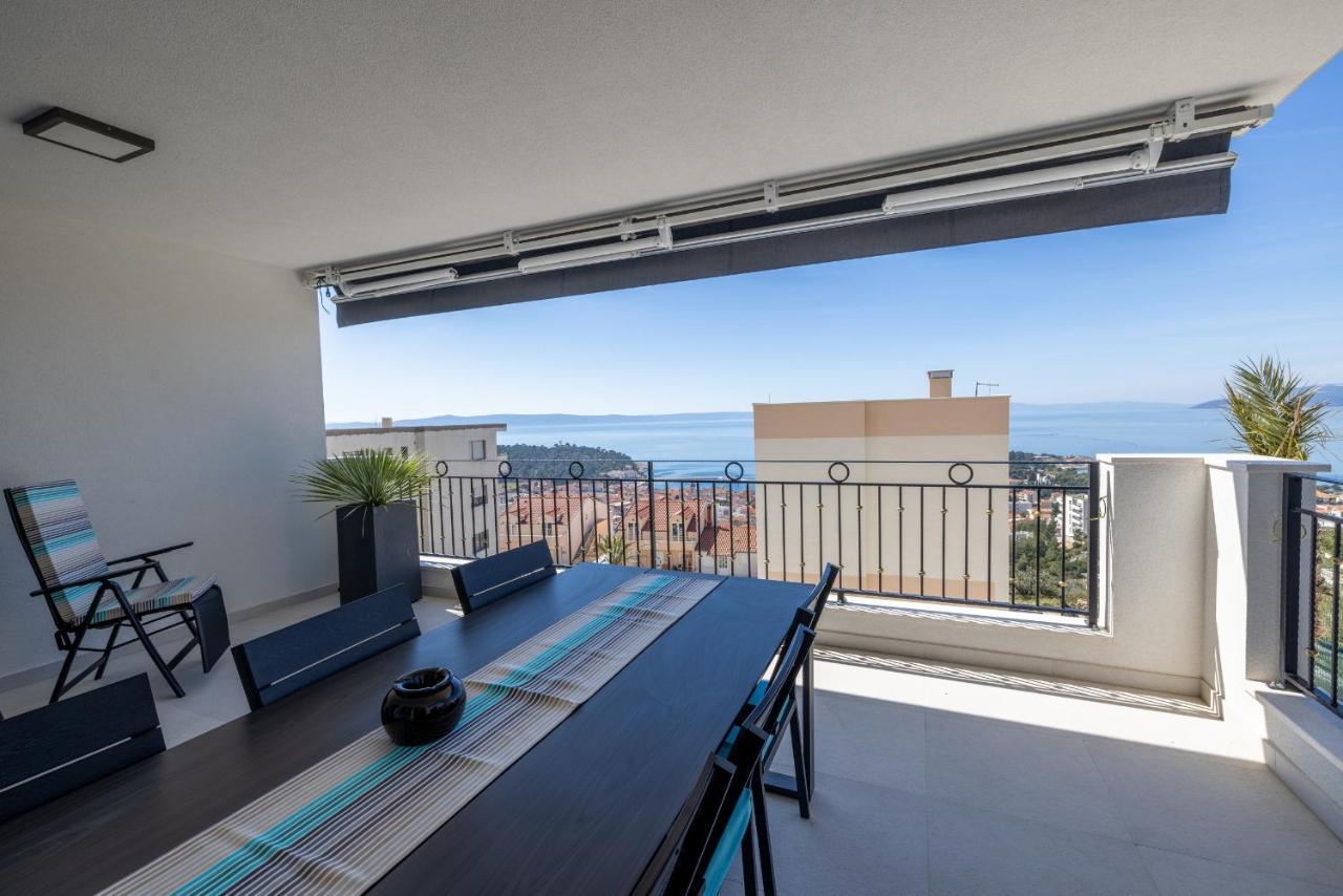 Villa Smaragd - Lapis - Luxury Apartment With Shared Pool Makarska Luaran gambar