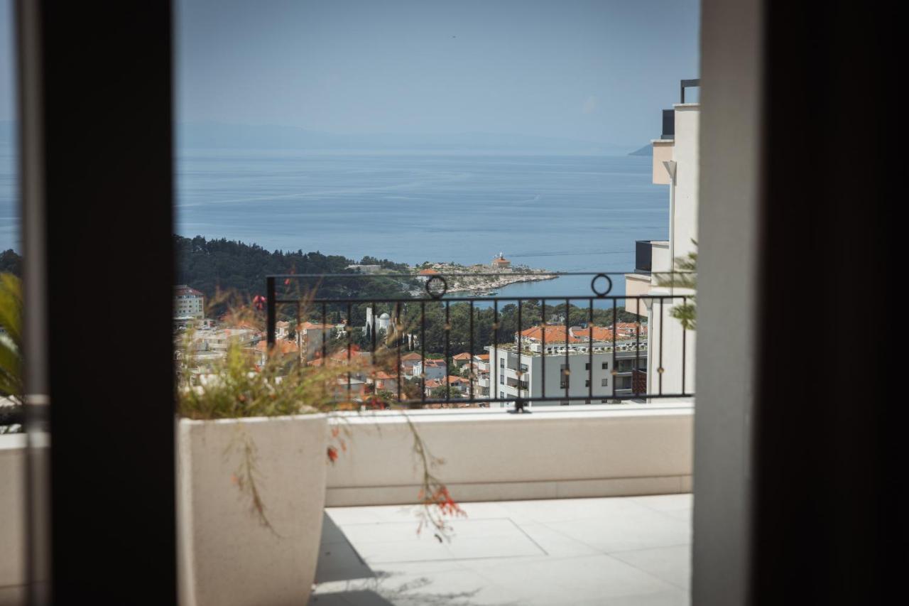 Villa Smaragd - Lapis - Luxury Apartment With Shared Pool Makarska Luaran gambar